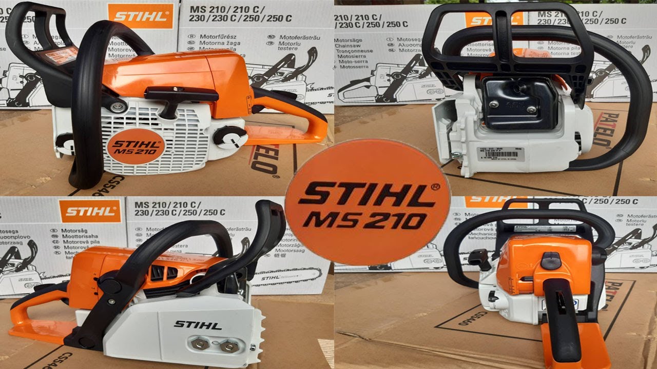 เลื่อยยนต์ STIHL MS210 ระบบมาเต็ม ราคาจับต้องได้ เลื่อยยนต์สติลแบรนด์อันดับ1ของโลก