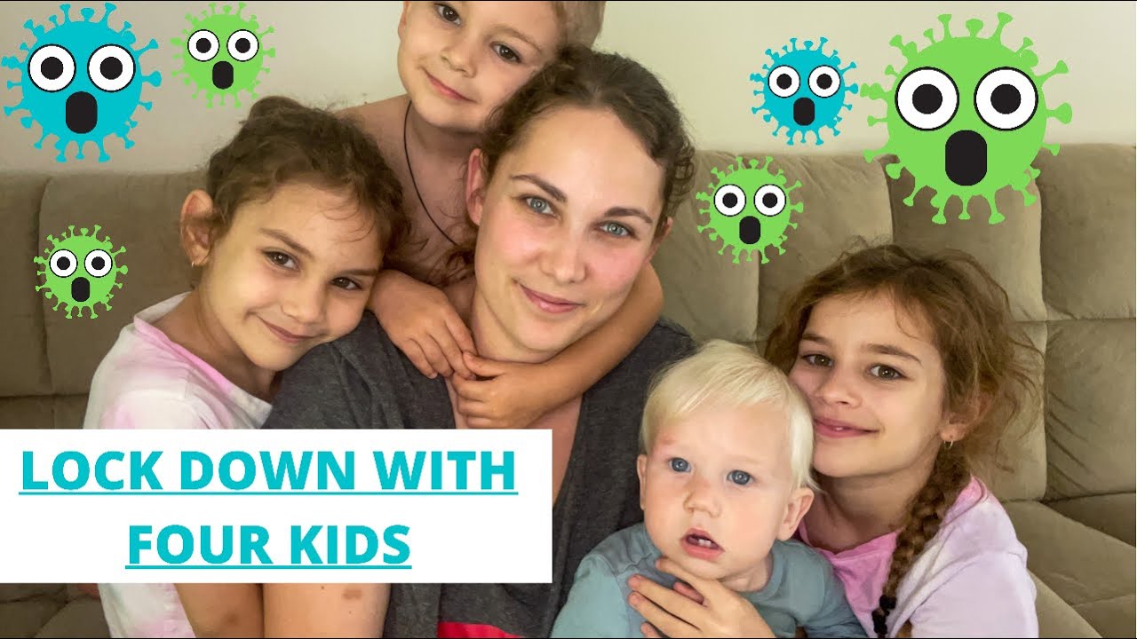 GETTING STUFF DONE AT HOME DURING LOCK DOWN | Lockdown with four kids | housework |