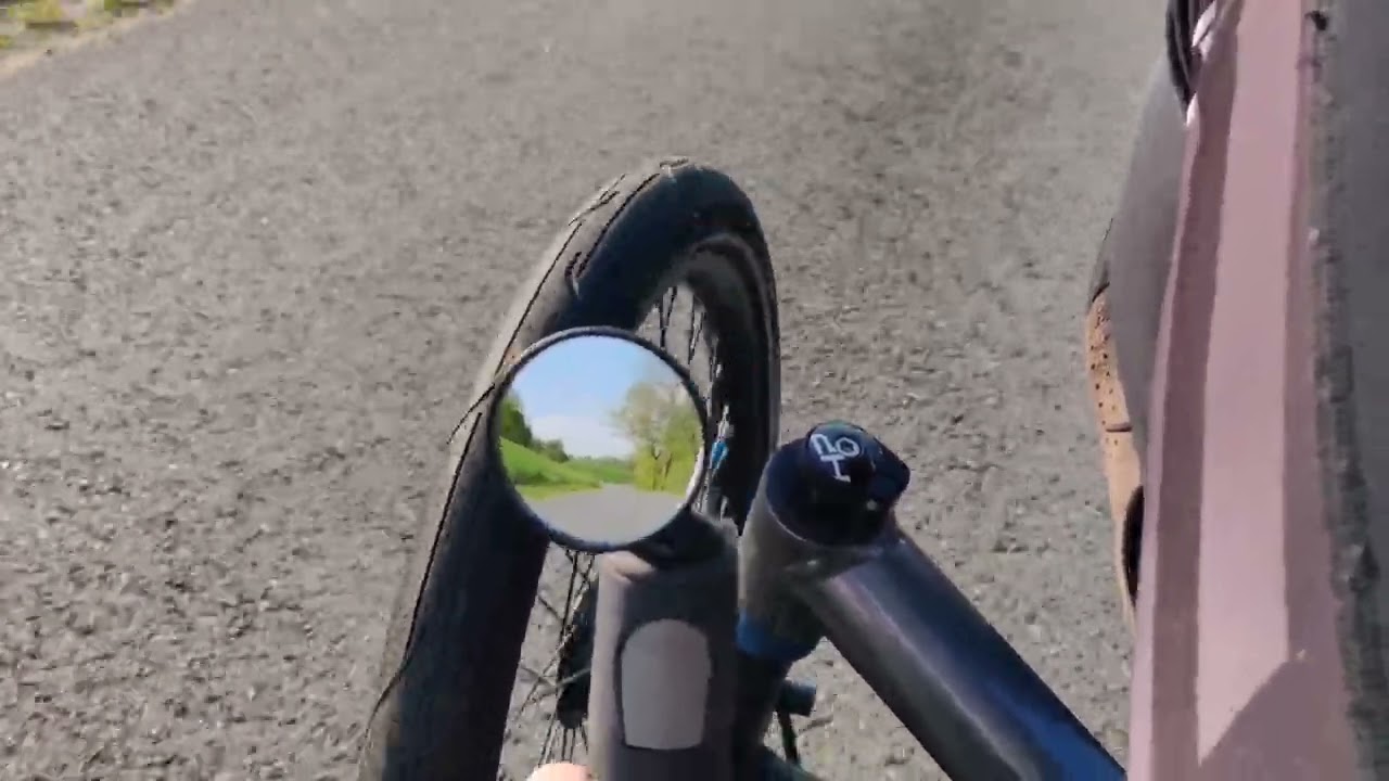 R&uuml;ckspiegel Cateye BM-45 am HP Velotechnik Scorpion