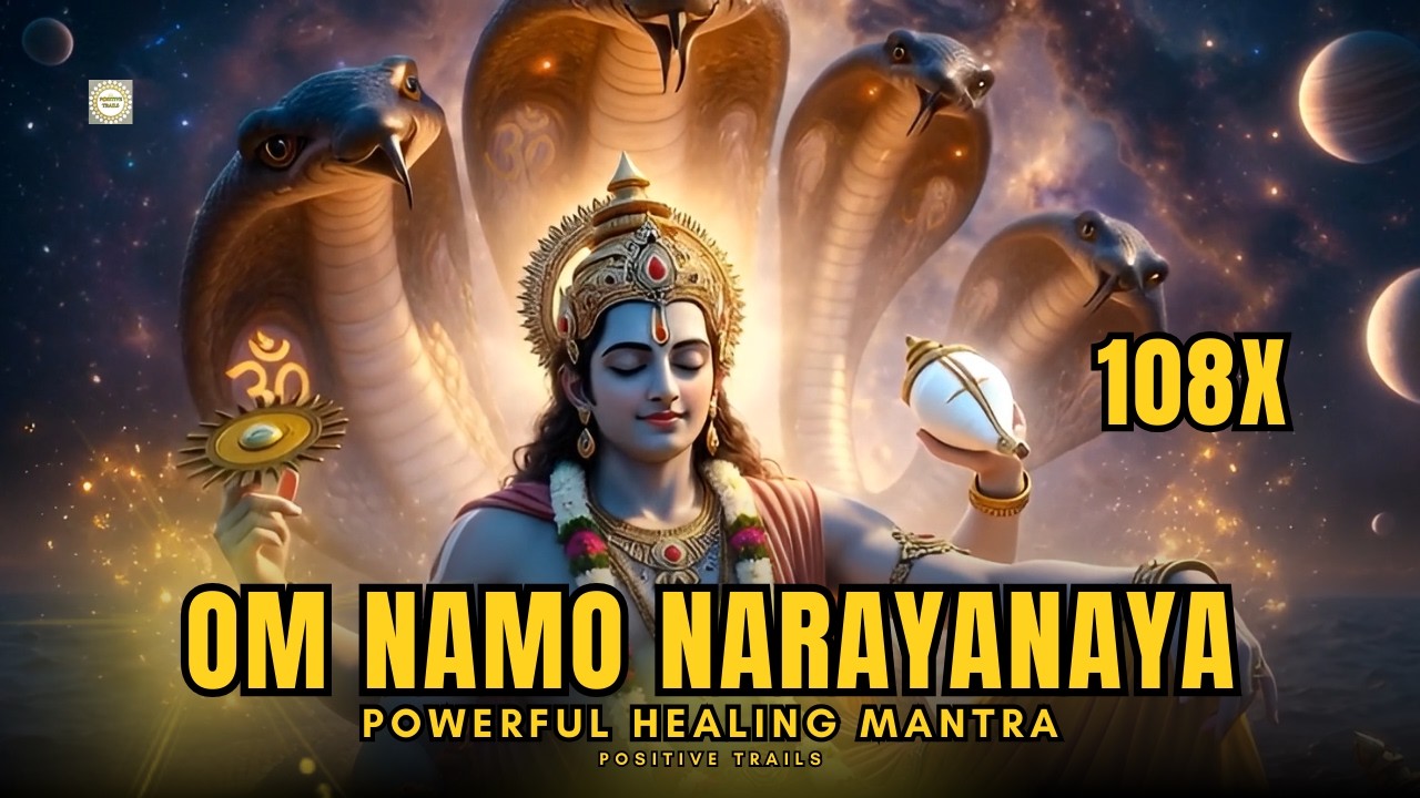 Om Namo Narayanaya Mantra (108 Times) | Powerful Healing, Protection & Deep Inner Peace