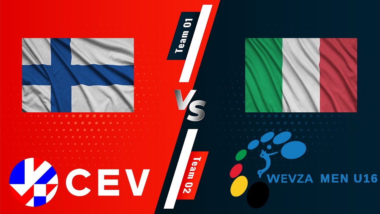 2025 WEVZA MEN U16 :: BRONZE MATCH FINLAND VS ITALY ::