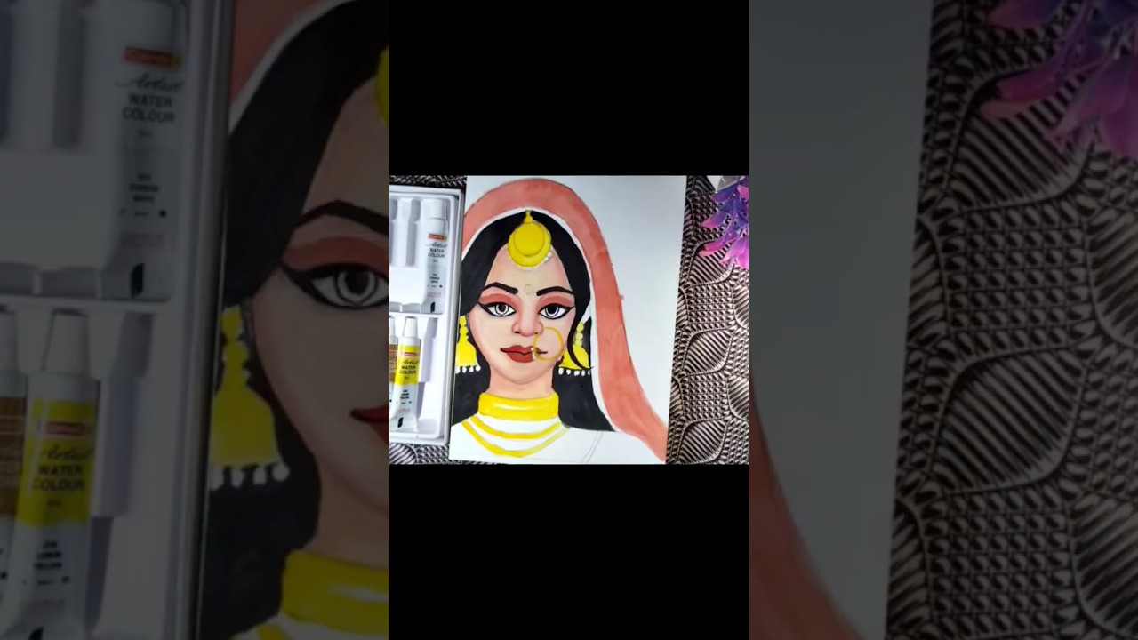 Indian WOMEN Drawing ☺️