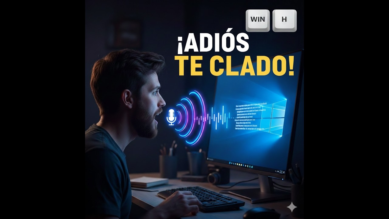 ¡Deja de ESCRIBIR! ⌨️ Usa tu VOZ en Windows 11