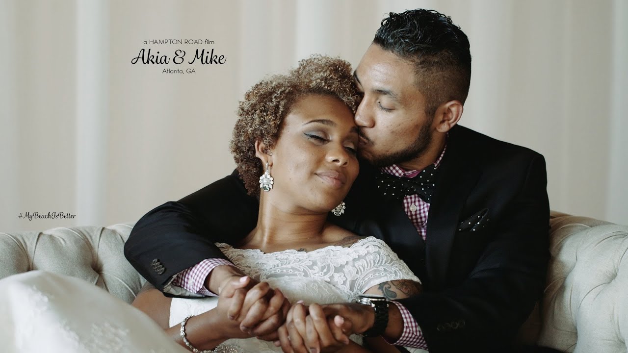 Downtown Atlanta Wedding Film // Akia & Mike