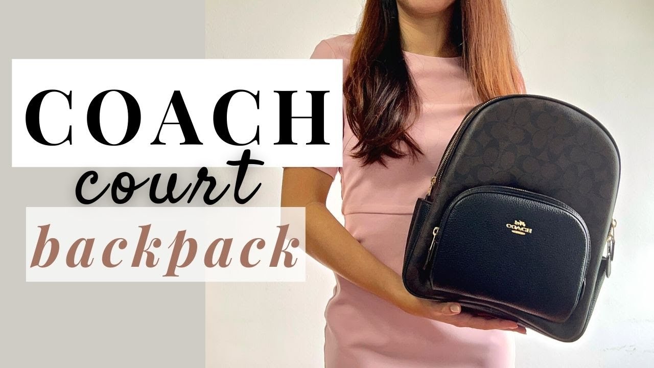 Обзор рюкзака Coach Court | Модификации и что подходит!