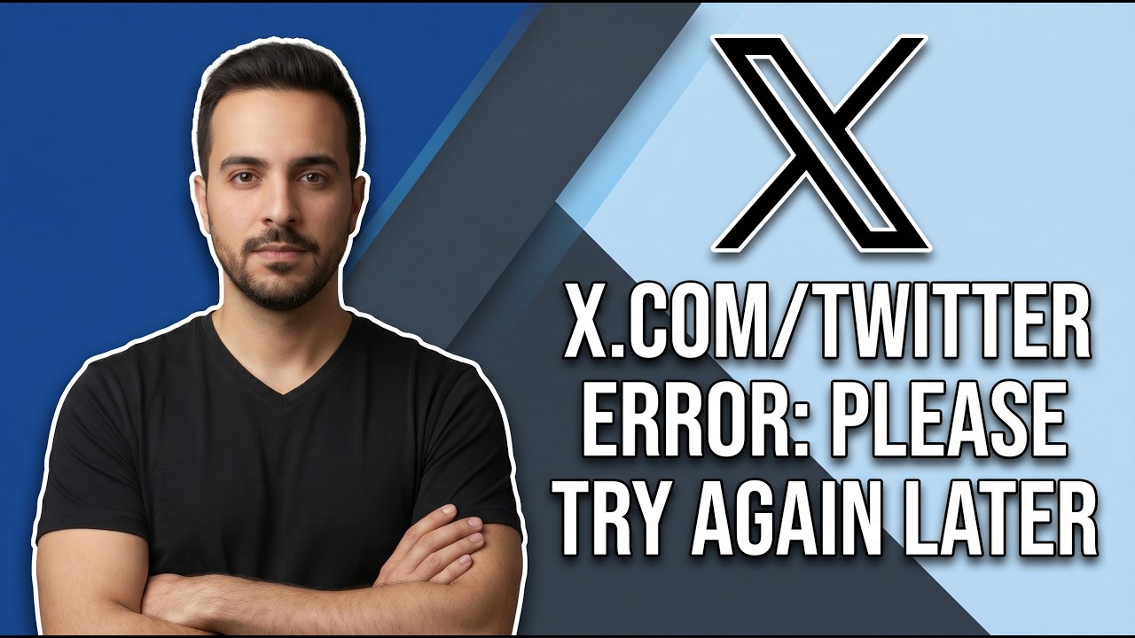 How To Fix X.Com/Twitter Error Please Try Again Later (Easy Guide)