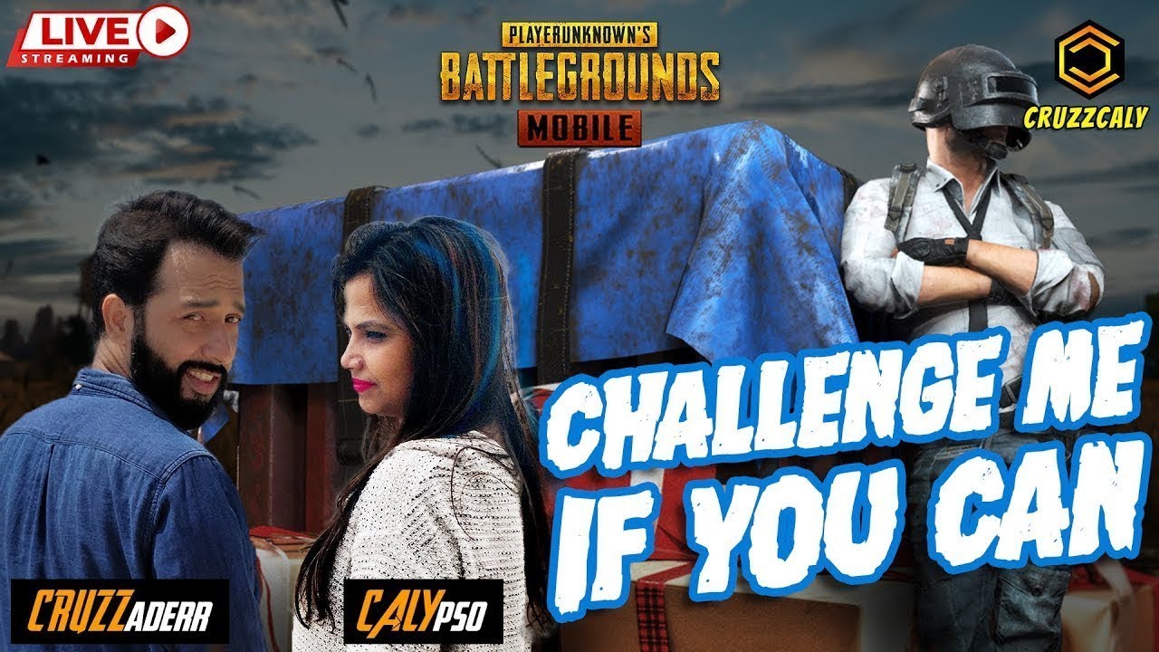 Challenge Me if You Can ft. BOSS/CALY | PUBG MOBILE | !MEMBER | CRUZZCALY