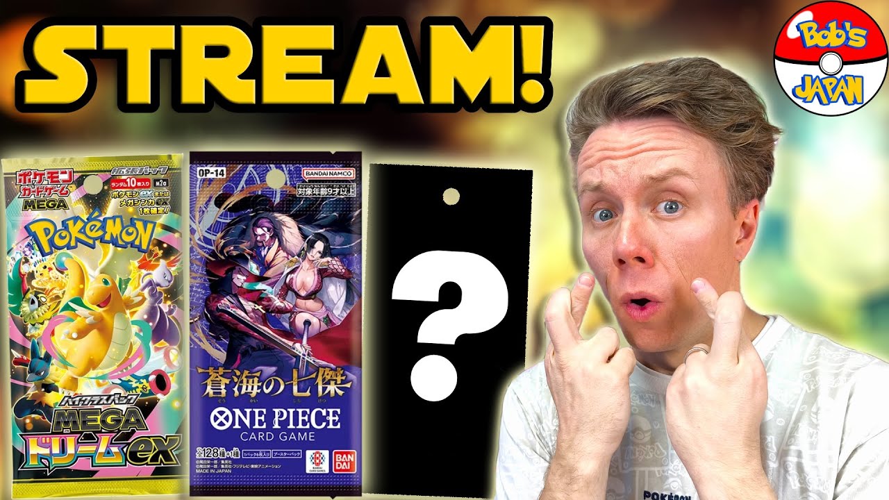 Wednesday Livestream!! Pokemon Cards, One Piece Cards, Chats, and MORE! 🥰