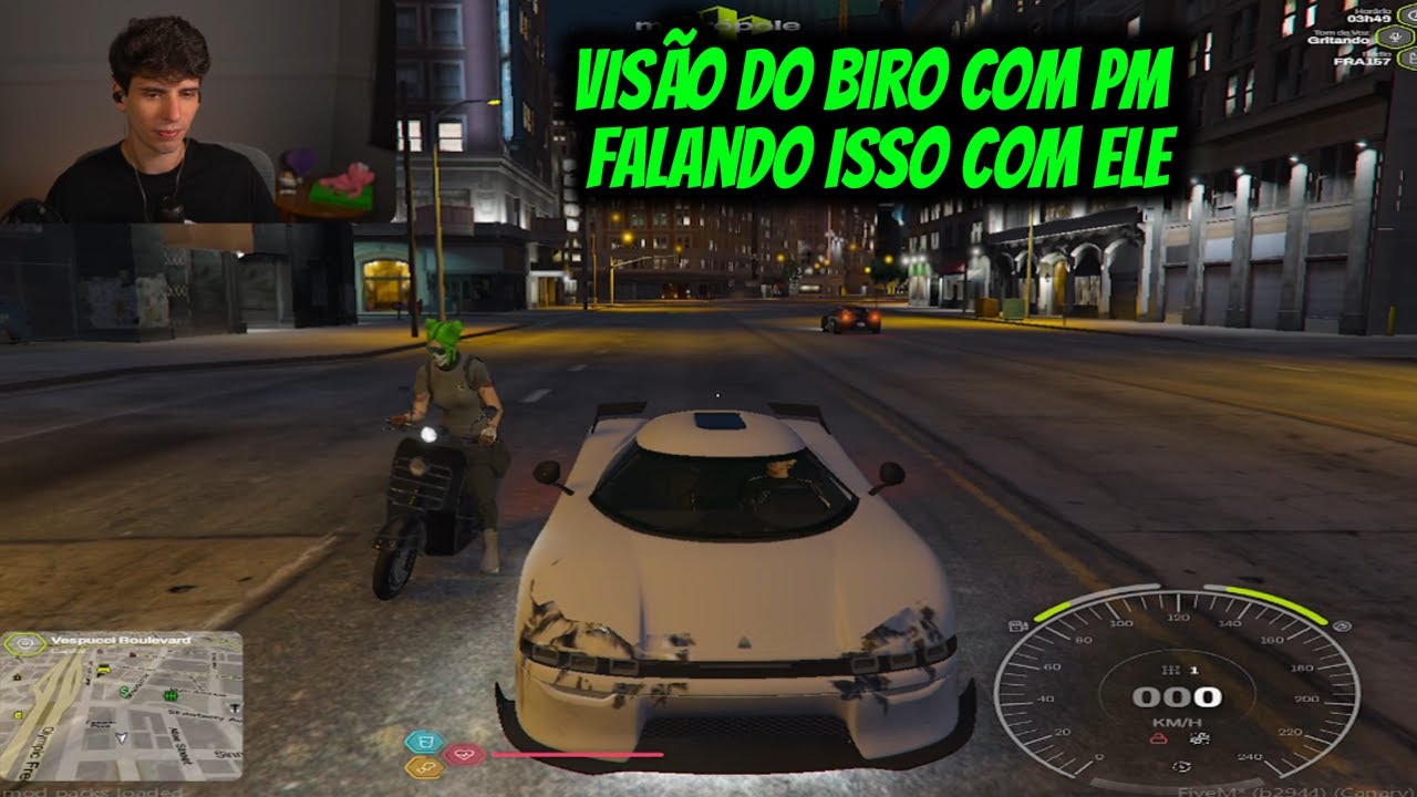 VISÃO DO BIRO COM PM FALANDO ISSO COM ELE
