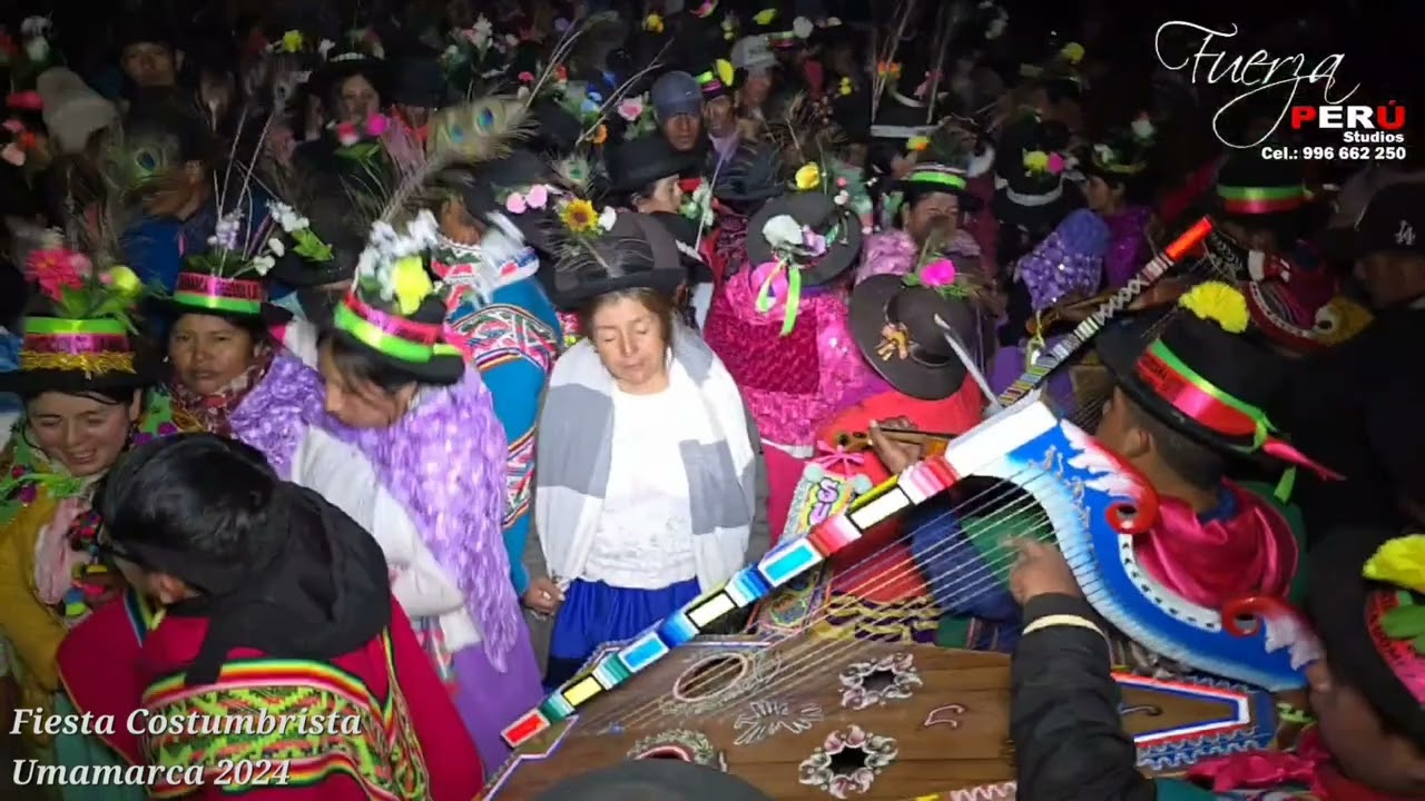 Fiesta costumbrista 2024 Umamarca En Honor a la Virgen de las Nieves  Anastacion ccecca&ntilde;a esp. Maura