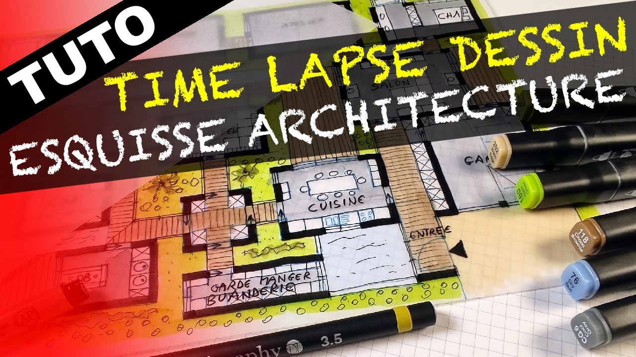 Dessiner une esquisse de plan de maison comme un architecte une maison ou des cabanes -11