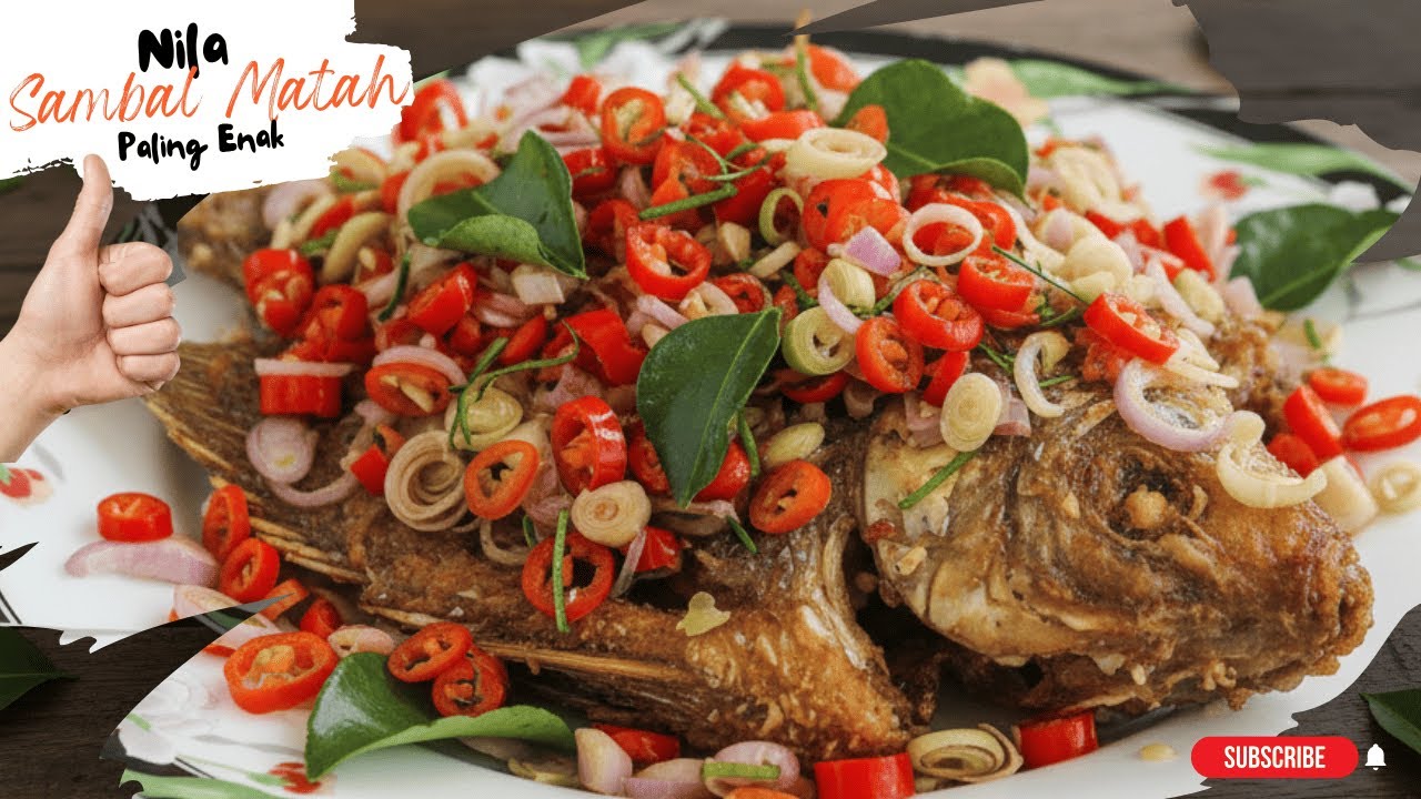👀 NONTON Sampai Habis! Cara 🔥 PRAKTIS MASAK Ikan Nila Sambal Matah 🍽️