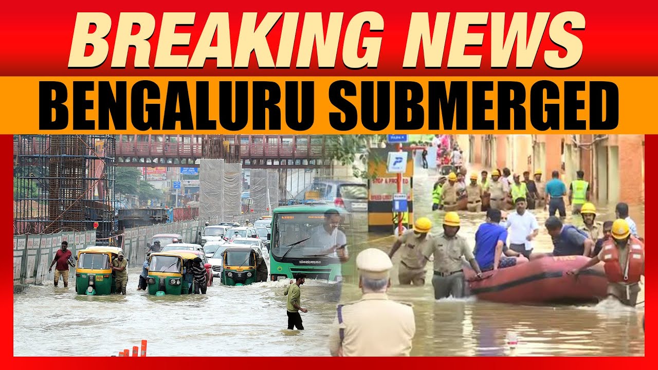 Heavy Rainfall Floods Bengaluru: Manyata Tech Park and Residential Areas Submerged | News9