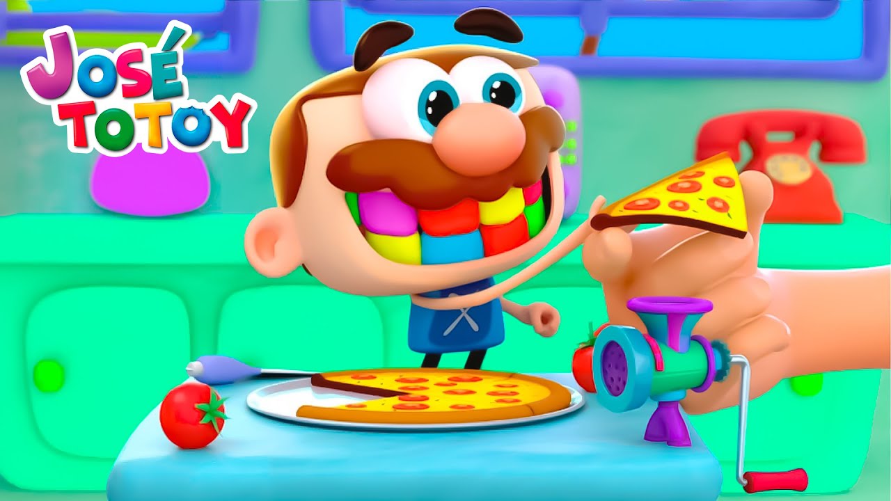 Bajka dla Dzieci Totoy | Jos&eacute; Totoy i Historia Prawie Kalabryjskiej Pizzy!!!