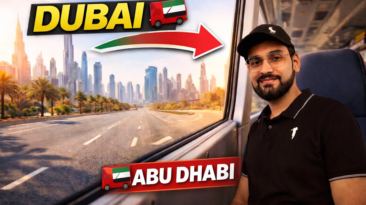 Last Day in Dubai: The $8 Bus Ride to Abu Dhabi