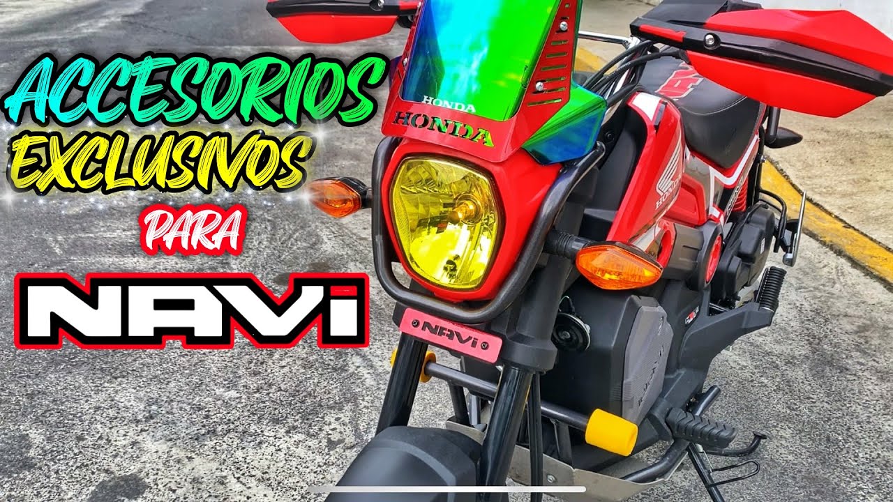 NUEVOS 🔥 ACCESORIOS 💎 PARA HONDA NAVI 👌🏻 | EL RONY