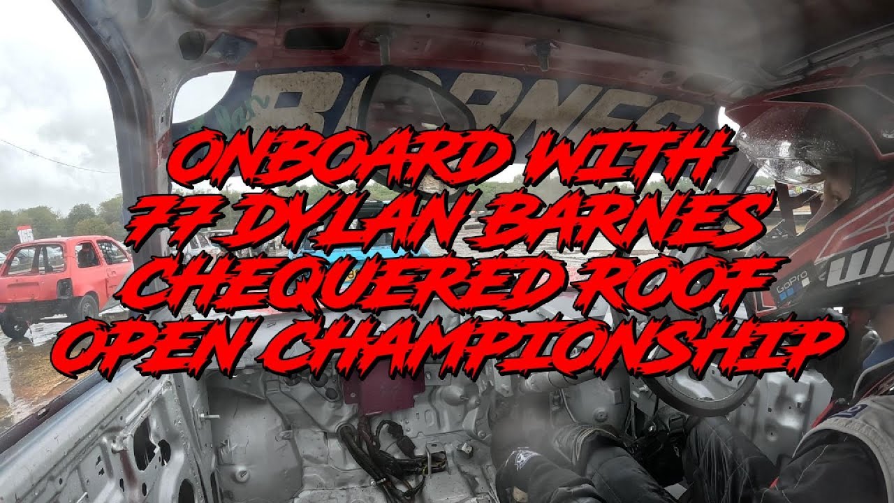 Onboard with 77 Dylan Barnes Chequered Roof Championship 2025