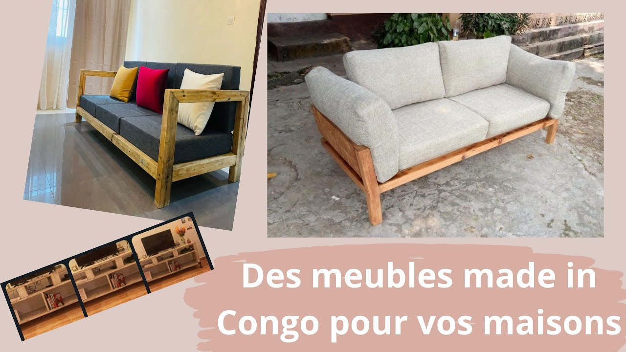 Combien coûte la fabrication des meubles sur mesure au Congo Kinshasa : artisan congolais