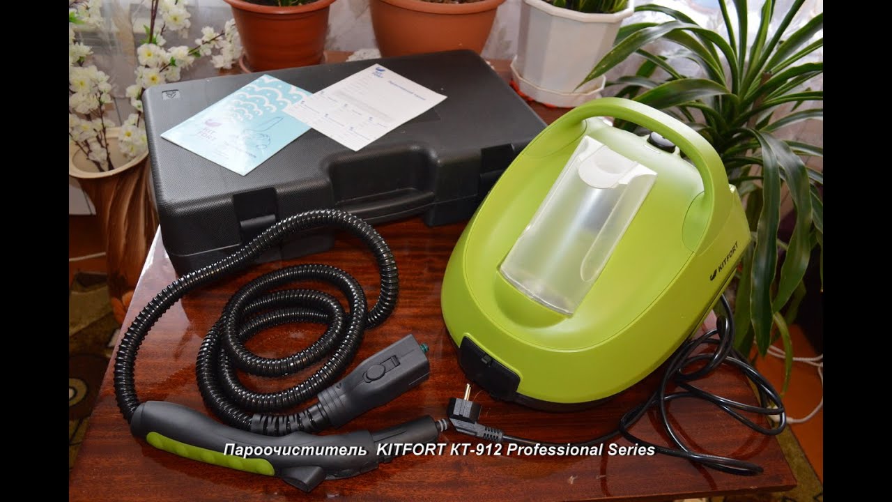 Пароочиститель KITFORT КТ 912 Professional Series. Обзор и тест.