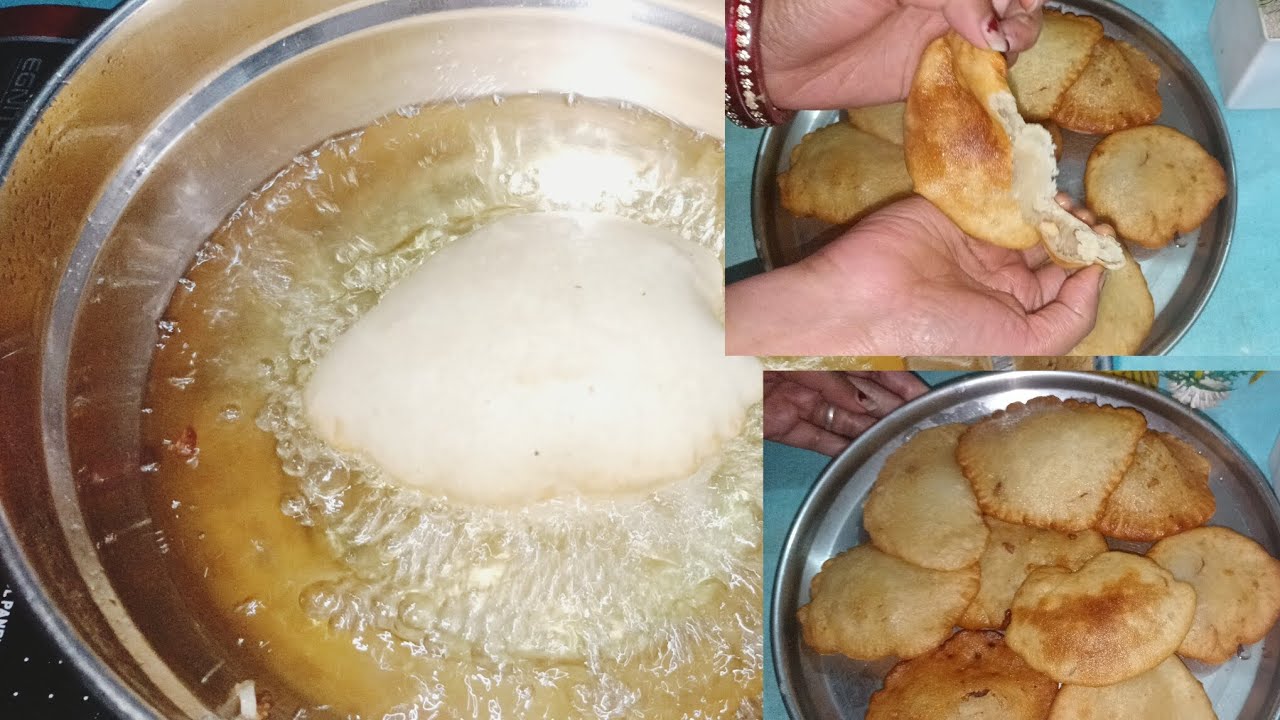 सुजी मैदा कि पुआ एक दम फुली फुली और अन्दर से जालीदार #👌🤤