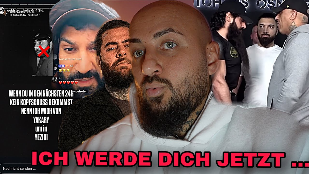 KOLJA GOLDSTEIN YAKARY ICH WERDE DICH RECHTLEITEN 😱 VITAMIN114 BRAHIM KONFERENZ ‼️