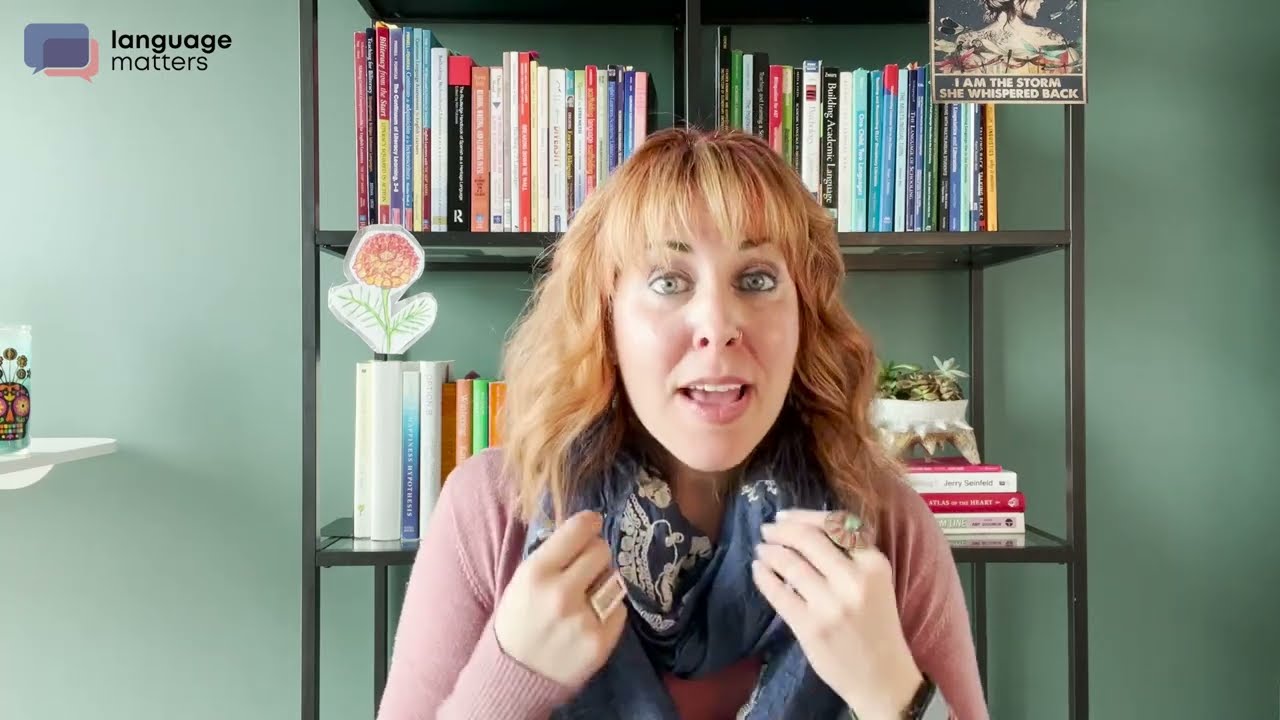 Hi! I'm Dr. Lillian Ardell and this is Language Matters✨