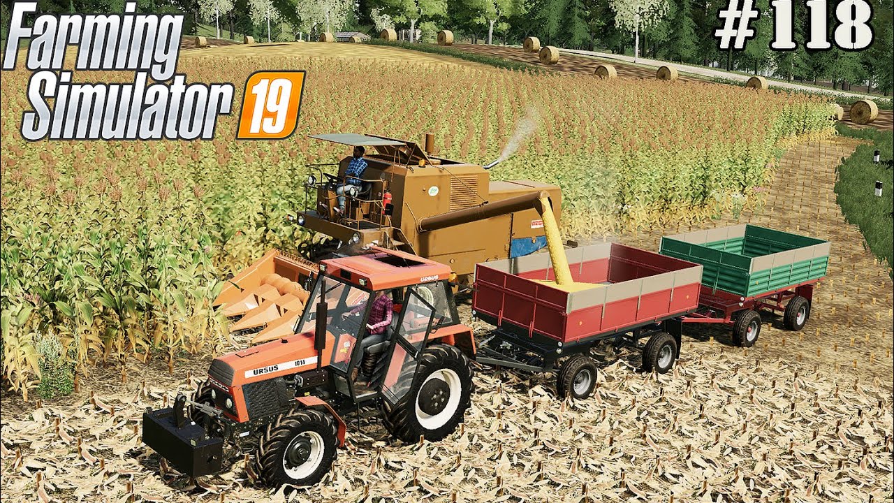 FS 19 |OLD FARM| Big corn harvest | Timelapse # 118