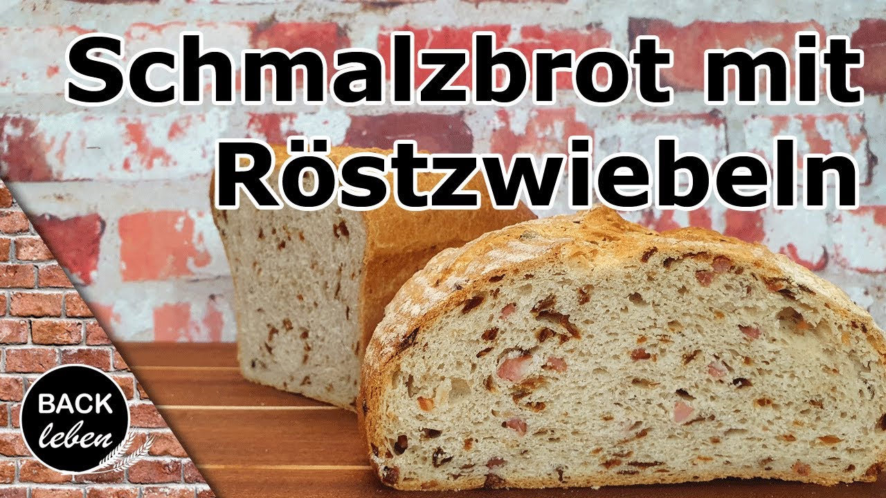 Schmalzbrot mit Röstzwiebeln // Lecker und haltbar // selber machen