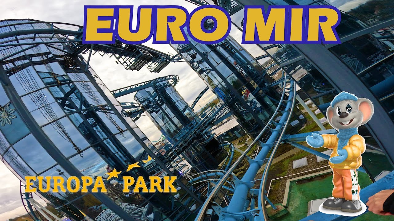 Euro Mir - Roller Coaster - 4K FRONT ROW POV - EUROPA PARK - Winter 2023