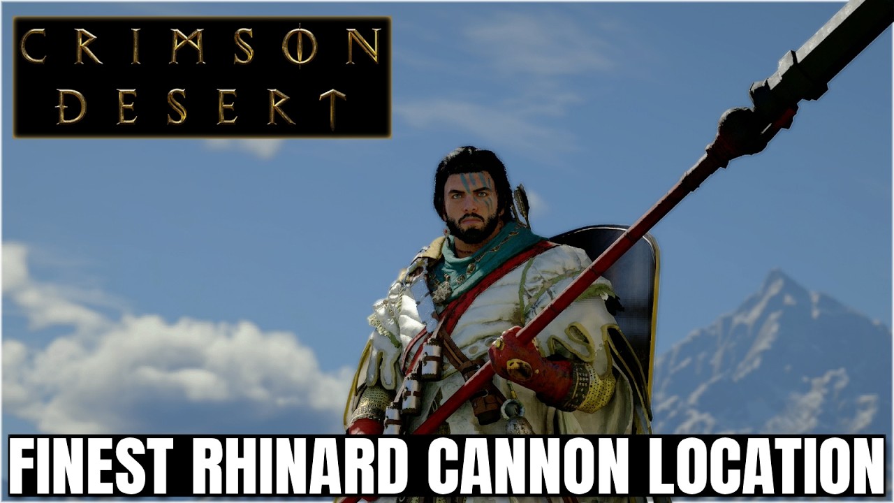 Crimson Desert - Finest Rhinard Cannon Location