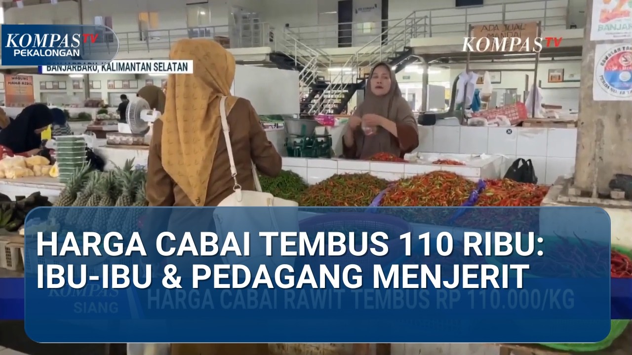 Dembus Rp110 Ribu! Kenapa Harga Cabai di Banjarbaru Melonjak Drastis?