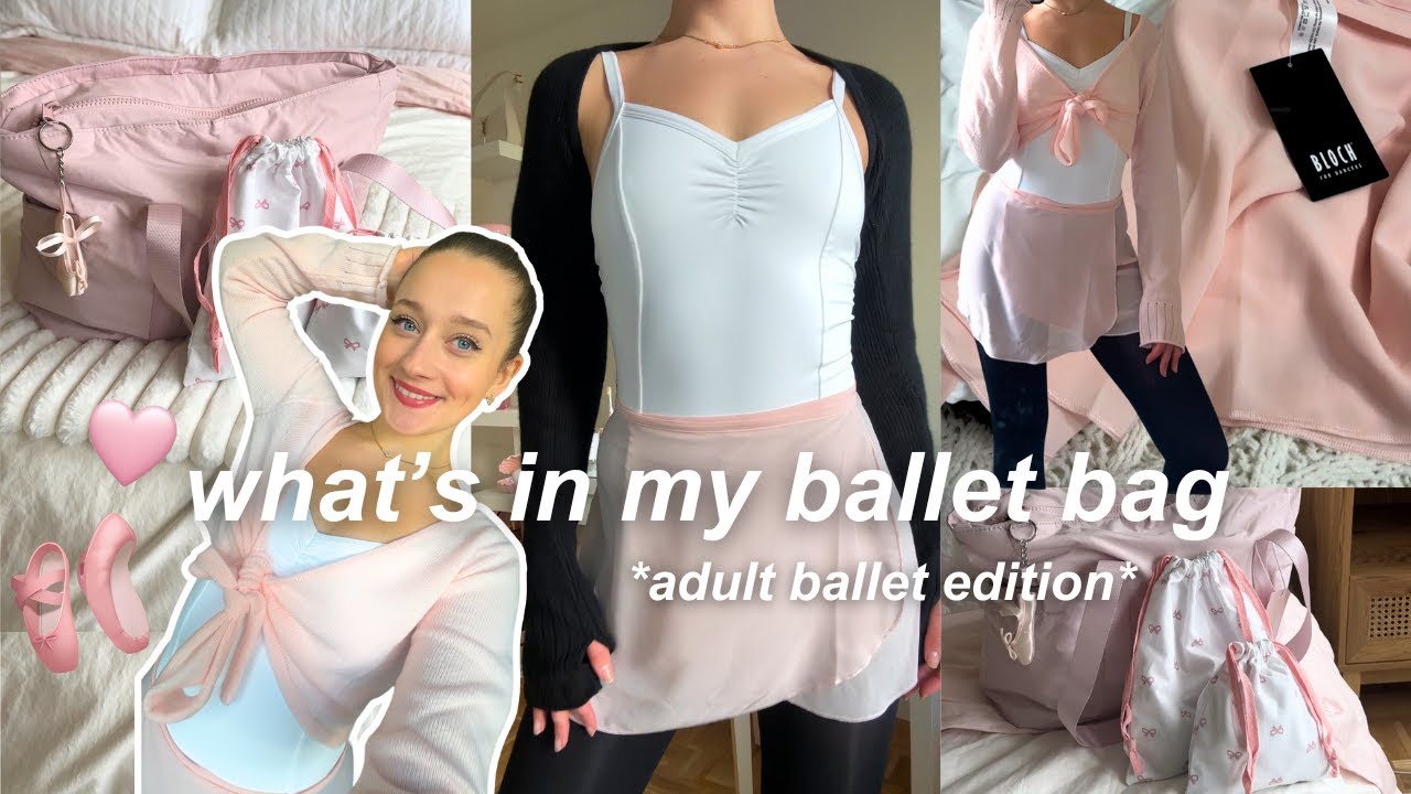 what's in my ballet bag? *adult ballet dancer edition!*