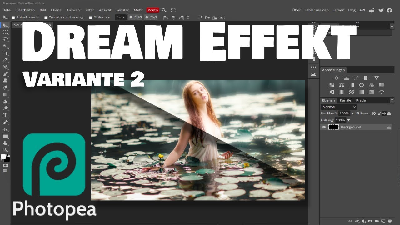 Photopea - Dream Effekt (Variante 2)