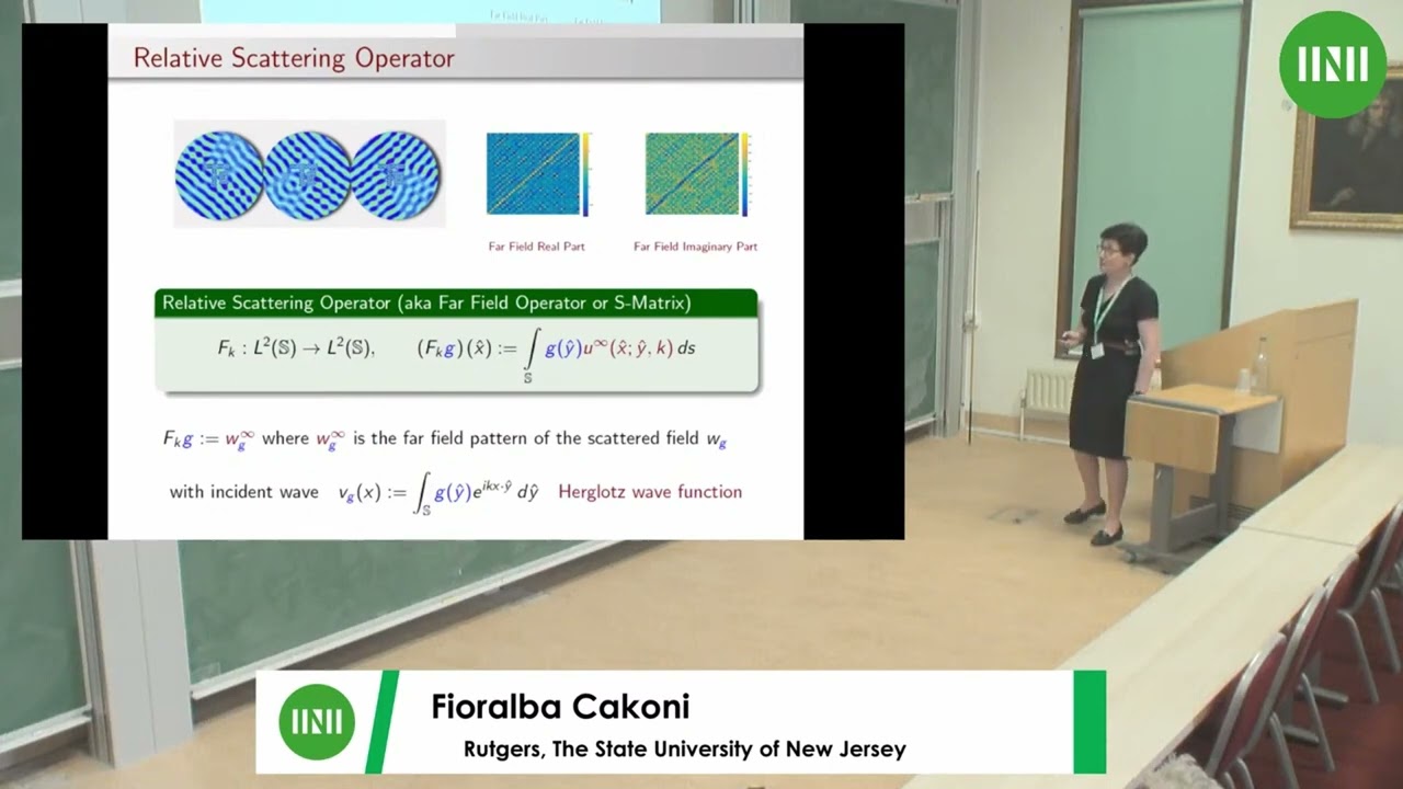 Prof. Fioralba Cakoni | Transmission eigenvalues, non-scattering phenomena and the inverse problem