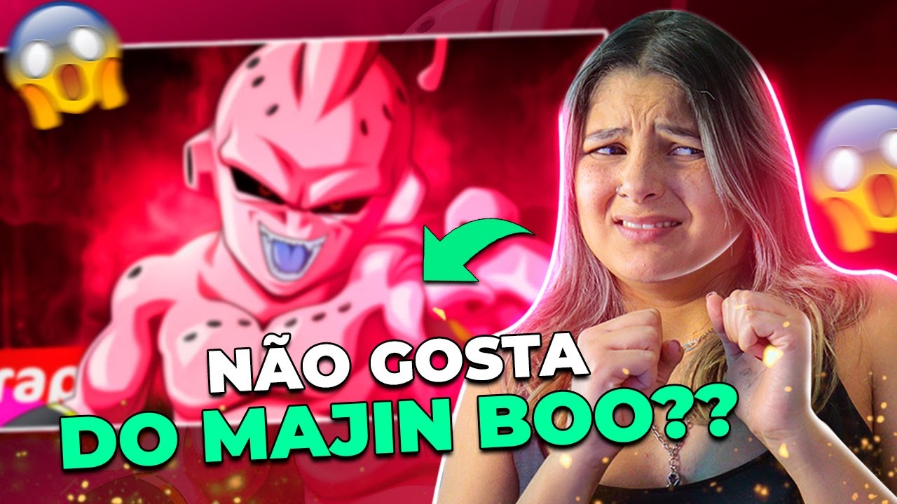 Minha NAMORADA reage | Rap do Majin Boo (Dragon Ball Z) - EU SOU UM CAOS | NERD HITS