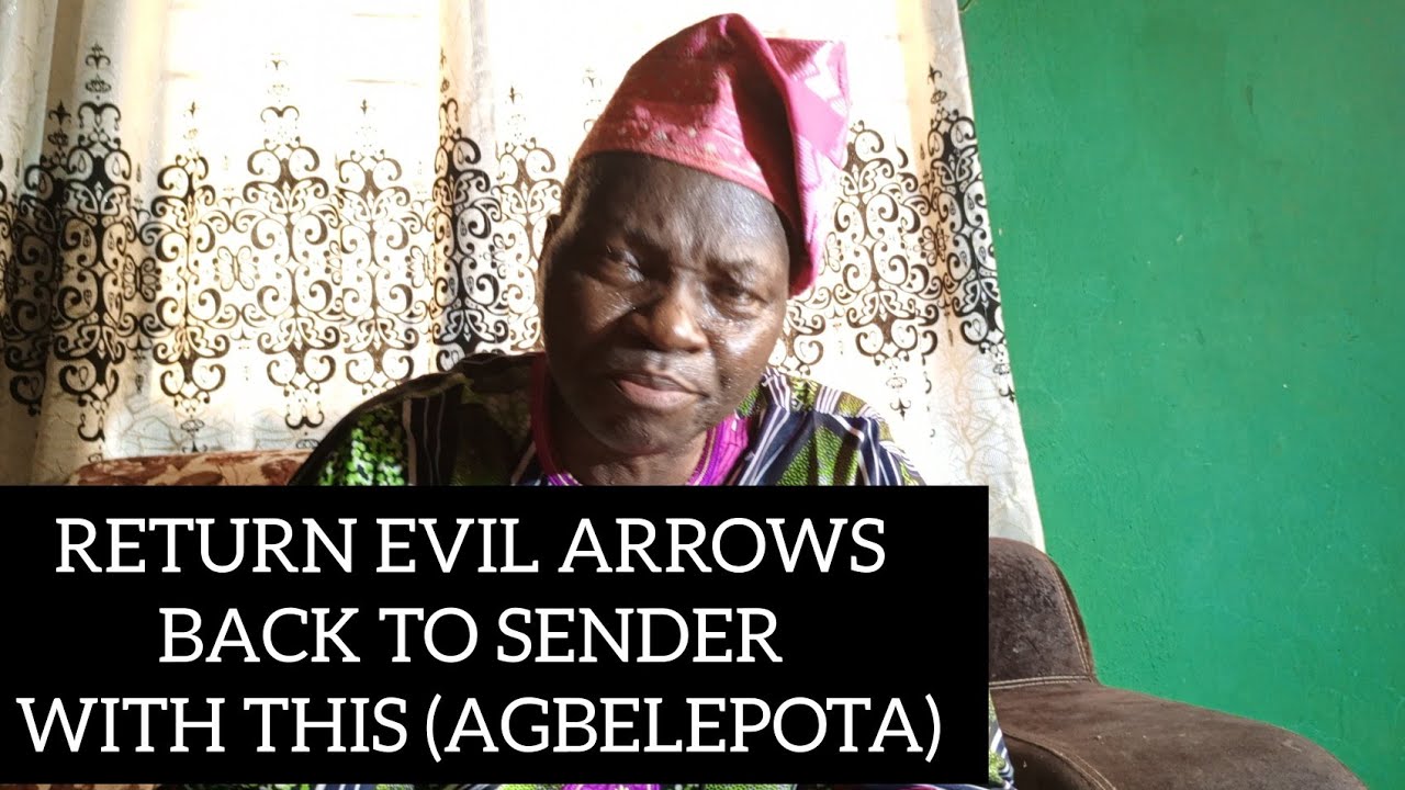 RETURN EV!L ARR0WS B@CK TO S£NDER WITH THIS (AGBELEPOTA)