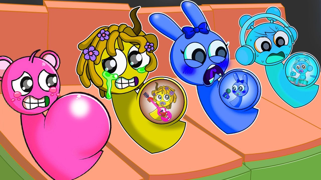 Incredibox Sprunki: BLACK, BLUE SKYE, PINKI And OREN Is PREGNANT?! Incredibox Sprunki Animation