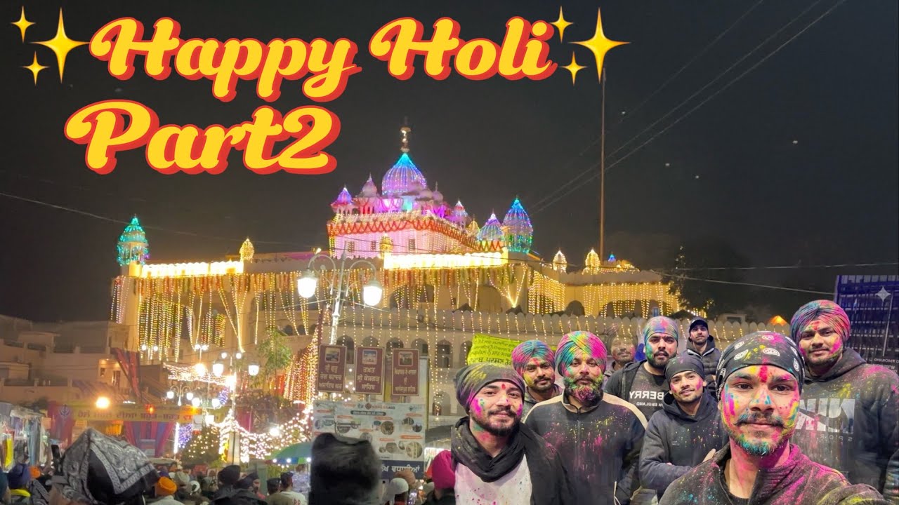 ✨Hola Mohalla 2026:🫶🏼(Part2) Doston ke Saath Bike Ride aur Anandpur Sahib ki Raunak! 🏍️🚩