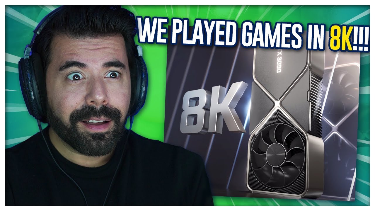 NVIDIA GeForce RTX 3090 Reveal Kinda Funny Live Reactions