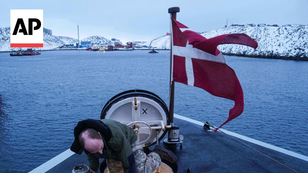 Danish military patrols Greenland coast looking for foreign vessels