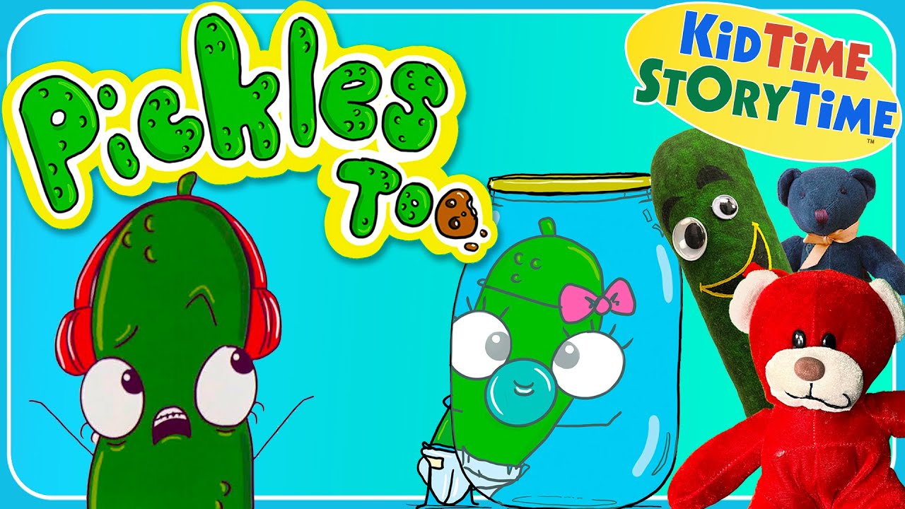 Pickles TOO - funny read aloud - NEW sibling book