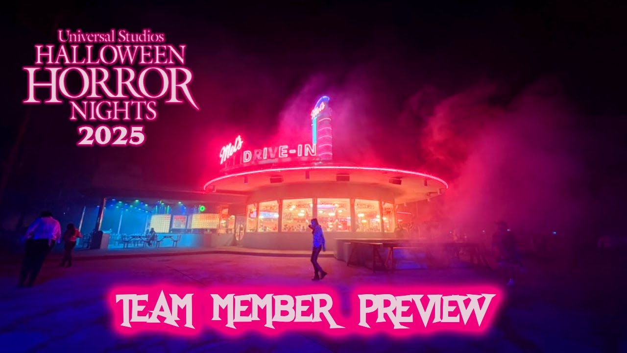 Halloween Horror Nights 2025 Team Member Preview #hhn2025 #halloweenhorrornights