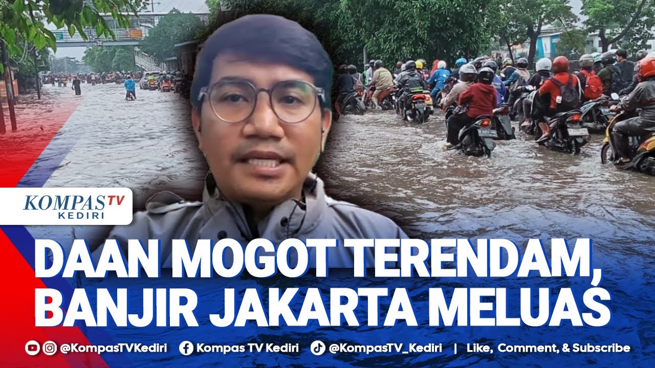 Pantauan Terkini Banjir Terjang Daan Mogot dan Sejumlah Wilayah di Jakarta
