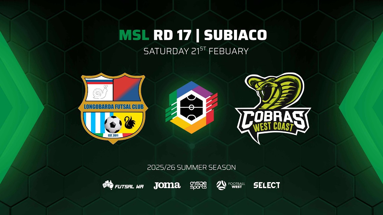 R17 | MSL: Longobarda Futsal Club vs West Coast Cobras SC