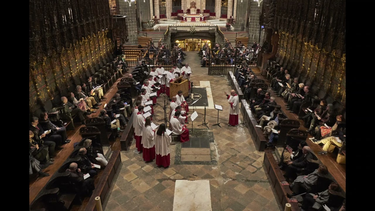 Pierre DE LA RUE Laudate Dominum COR FRANCESC VALLS de la Catedral de Barcelona
