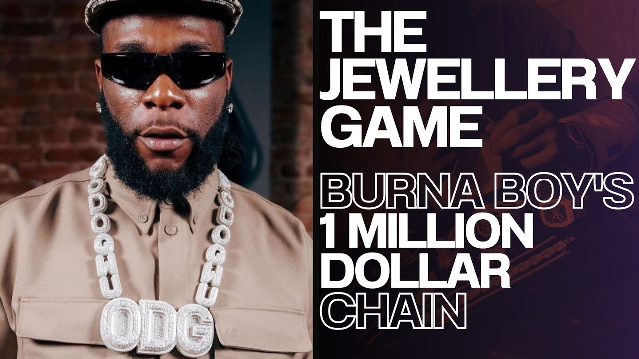 Burna Boy's 1 Million Dollar 'ODG' Diamond Chain | A Jewellers