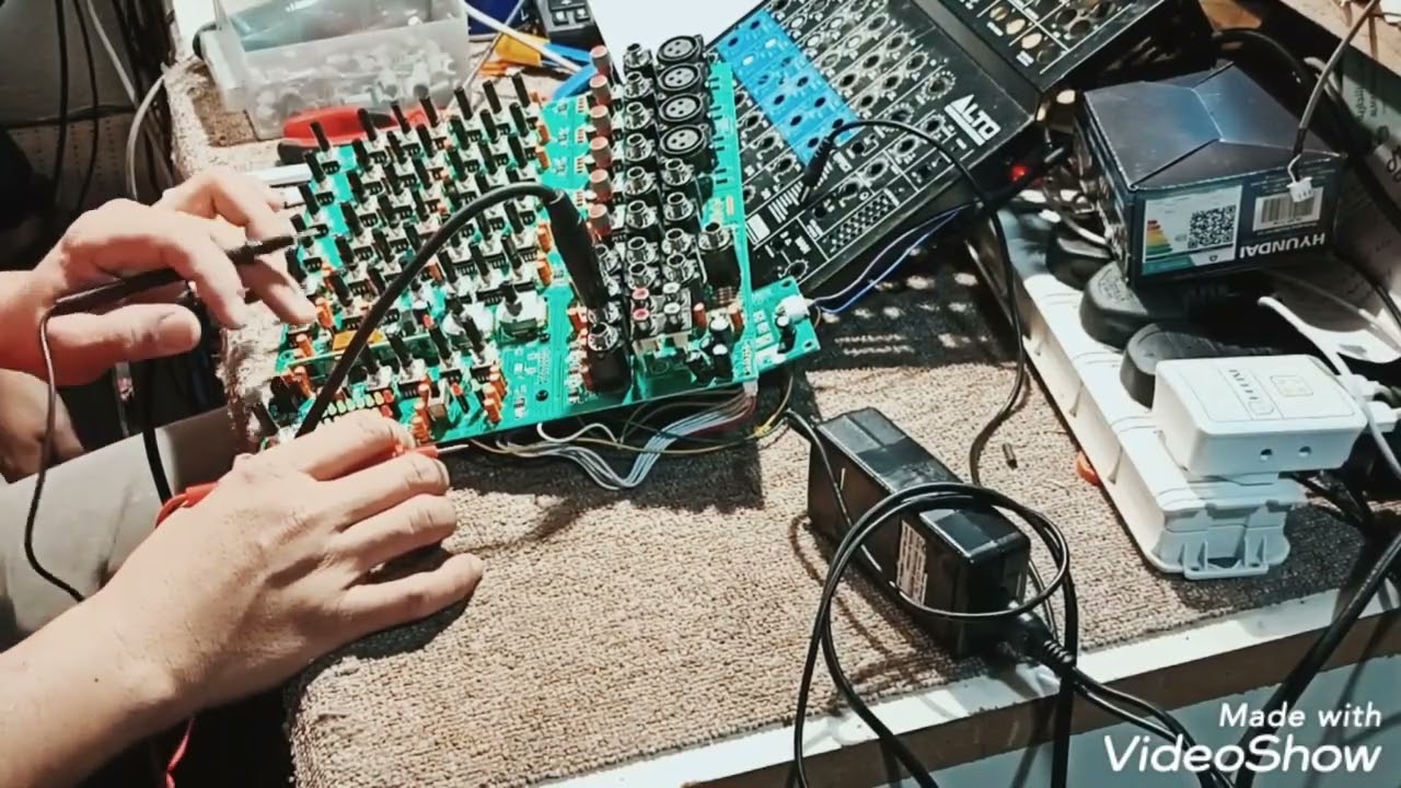 how to repair mixer ALTO Professional