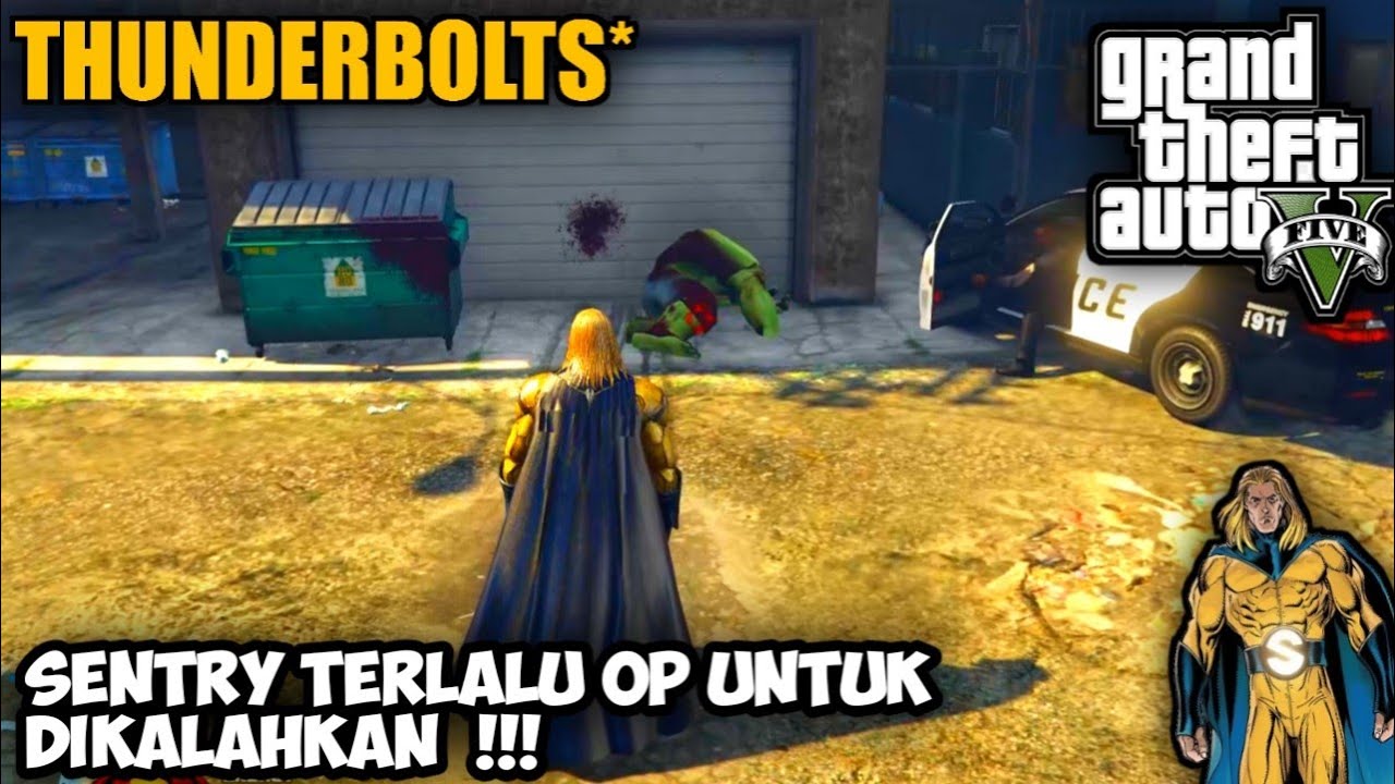 Superhero MARVEL paling OP muncul - GTA 5 MOD Indonesia