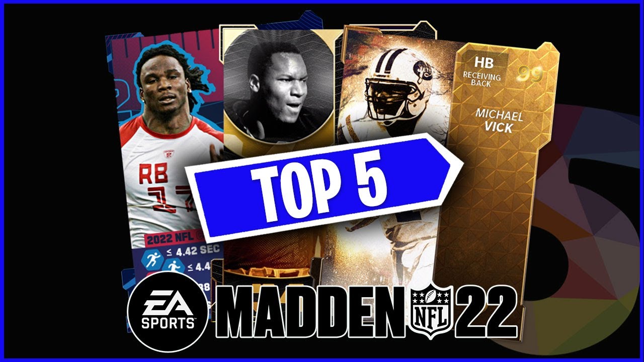 RANKING The Top 5 RUNNING BACKS In Madden 22 Ultimate Team [Final List]