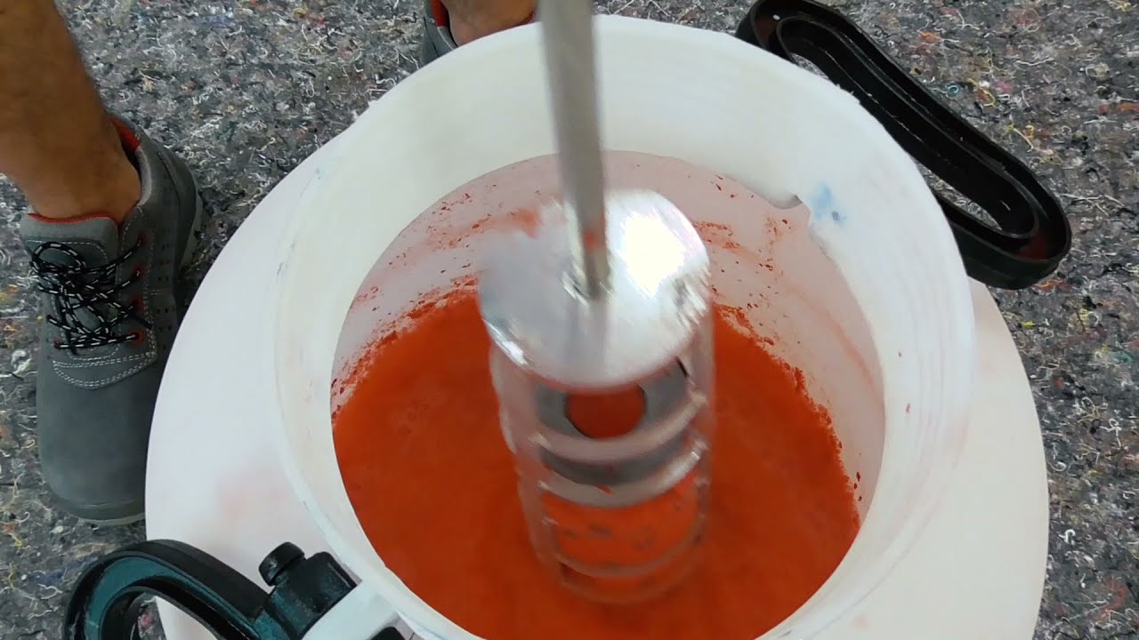 VORTEX - Lava & Asciuga rulli per pittura in 120 secondi senza l'utilizzo di acqua corrente. PRO.